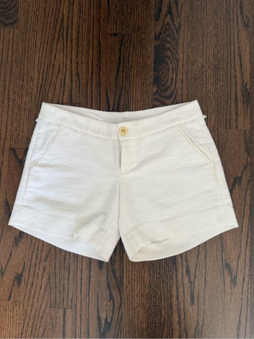 Lilly Pulitzer Women's White Textured Shorts